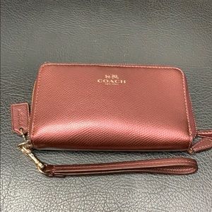 Coach Plum Small Wallet